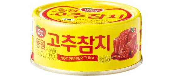 DONGWON:HOT PEPPER TUNA 12缶:缶詰