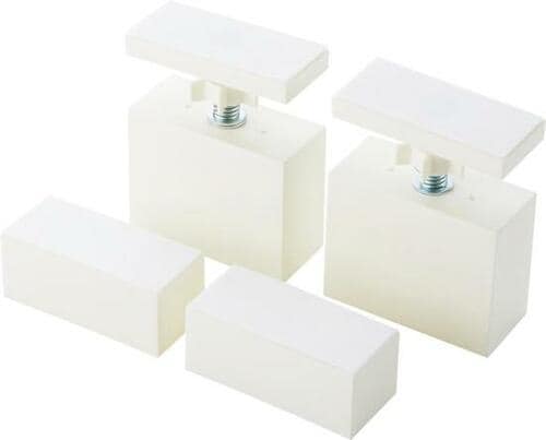 高い位置での調節が手間……平安伸銅工業「2×4 アジャスター」 イメージ