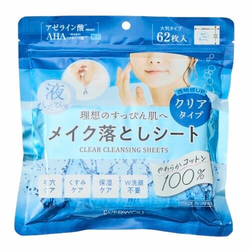 メイク落としシートおすすめ エブリユー メイク落としシート 角質ケア イメージ