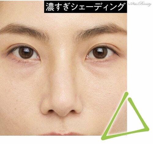 濃すぎシェーディング 美容の裏ワザおすすめ イメージ