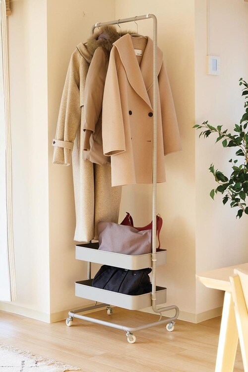 長期間使えるハンガーラック「トローリーハンガー」 イメージ4