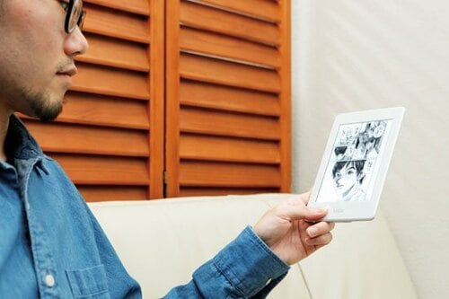 電子書籍専用の価値は「目への優しさ」にあります イメージ