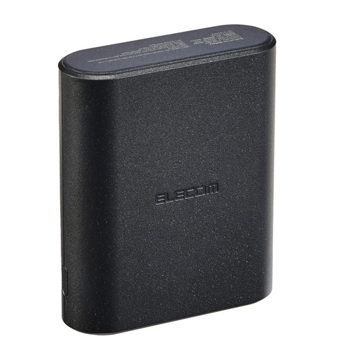 モバイルバッテリーおすすめ エレコム ナトリウムイオン電池 モバイルバッテリー DE-C55L-9000 イメージ