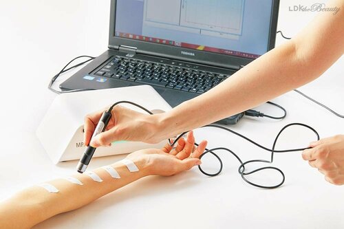 テスト1:保湿力 エイジングケア美容液おすすめ イメージ