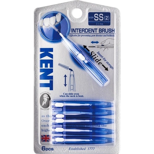 歯間ブラシおすすめ 池本刷子工業 KENT 歯間ブラシ イメージ1