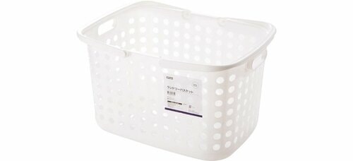 ニトリ:ランドリーバスケット ララ 23L:カゴ