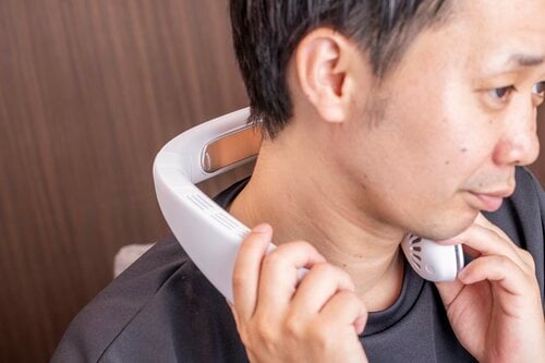 【冷却性能】なかなかの涼しさ 電動ネッククーラーおすすめ イメージ