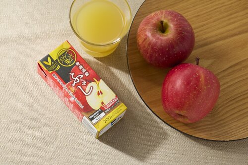 りんごの自然な甘みと酸味が楽しめる! Vマーク(グルメテーブル)おすすめ イメージ
