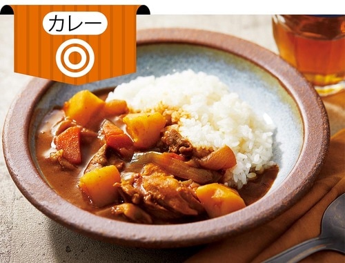 【カレー】ややゆるめだけど野菜もほろほろ イメージ