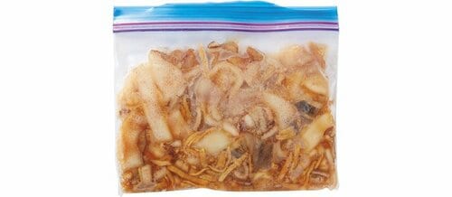 スルメイカがふっくらやわらか 解凍中にめんつゆがしみ込みます イメージ2