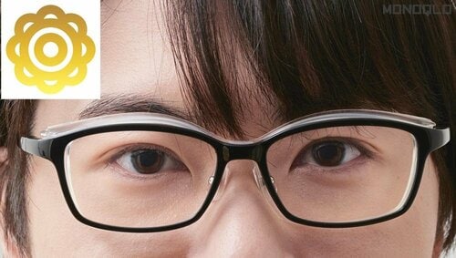 【見た目】 JINS花粉飛沫対策メガネおすすめ イメージ