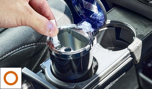 火種を確実に消せる設計 車用灰皿おすすめ イメージ