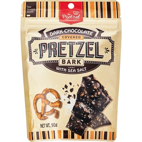 13位: ザ・プレッツェル「ダークチョコレート シーソルトプレッツェルバーク」 カルディおすすめ イメージ