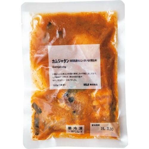 無印良品:カムジャタン（韓国風豚肉とじゃがいもの煮込み）:冷凍食品