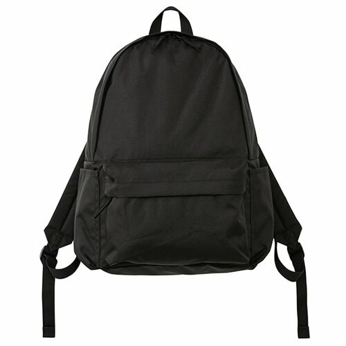 無印良品:撥水オーガニックコットン サイドポケット付リュック:リュック