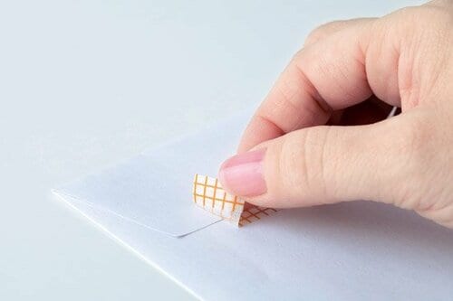 封を開けられるマスキングテープを使う イメージ2