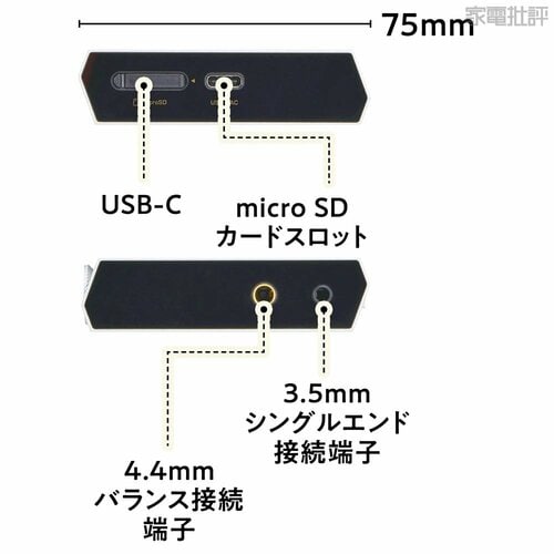 今回検証したDAPのなかで一番大きい DAPおすすめ イメージ2