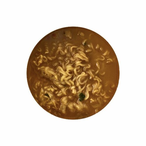 韓国インスタントラーメンおすすめ 農心ジャパン 辛ラーメン ブラック カップ（レンジ調理対応品） イメージ2