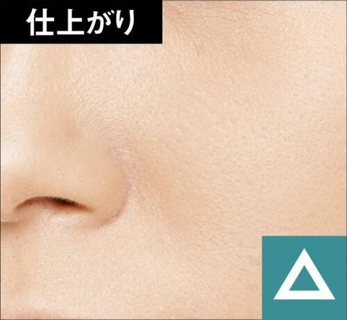C評価: 塗りづらくてムラに!崩れやすくお直し必須です ミネラルファンデーションおすすめ イメージ