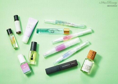 ネイルオイルのテスト方法 ネイルオイルおすすめ イメージ