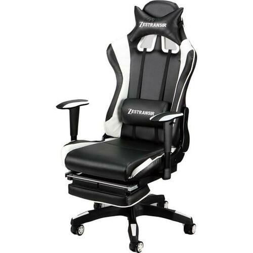 ぼん家具「ゲ-ミングチェア フットレスト付きゼストランサー」