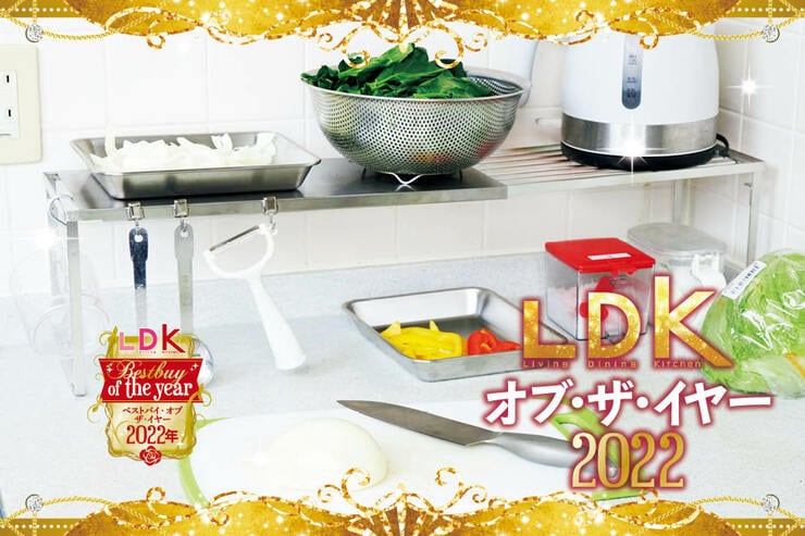 狭小キッチンにはアーネストのラックでスペースそのまま広くなる！【LDKベストバイ2022】