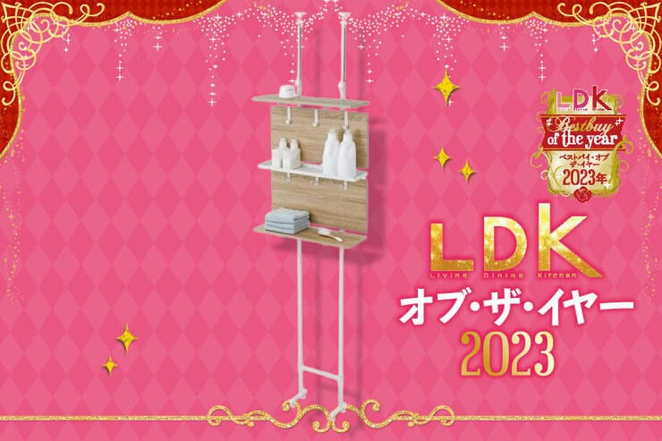 【収納&生活感】洗面所の悩みが一気解消！ LOWYAのラックなら狭くても置ける【LDKベストバイ2023】
