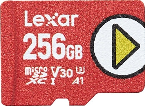 microSDカードおすすめ レキサー LMSPLAY256G-BNNNG イメージ