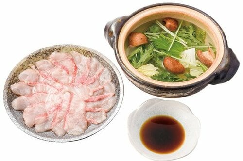 ヤマヨー:金目鯛しゃぶしゃぶセット:鍋:料理:料亭:魚介