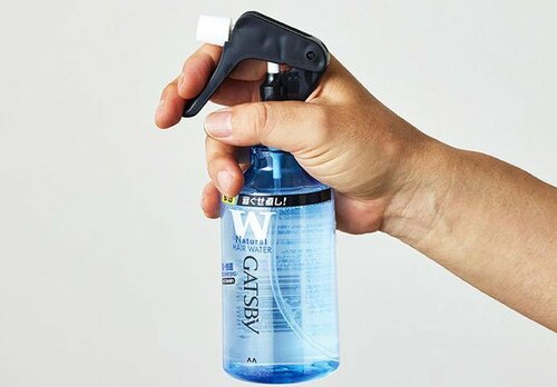 テスト2:使用感 メンズ寝癖直しスプレーおすすめ イメージ