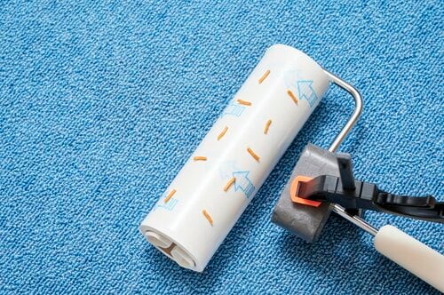 転がす方向がわかるように矢印が印刷されています 粘着クリーナーおすすめ イメージ