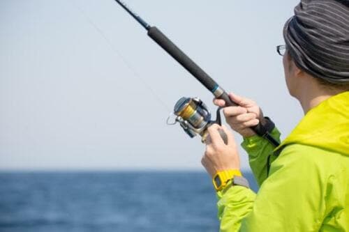 ショアジギングをするなら専用ロッドがオススメ イメージ