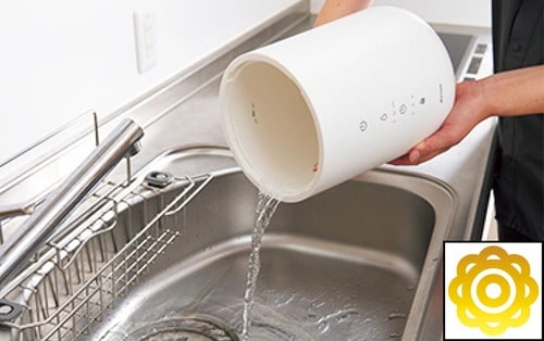 口が大きく排水も給水も楽にできる 寝室用加湿器おすすめ イメージ