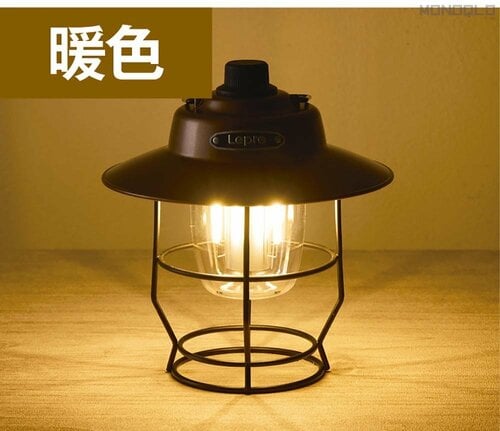 シーンに合わせて色を選べる Lepro「LEDキャンピング ランタン」おすすめ イメージ