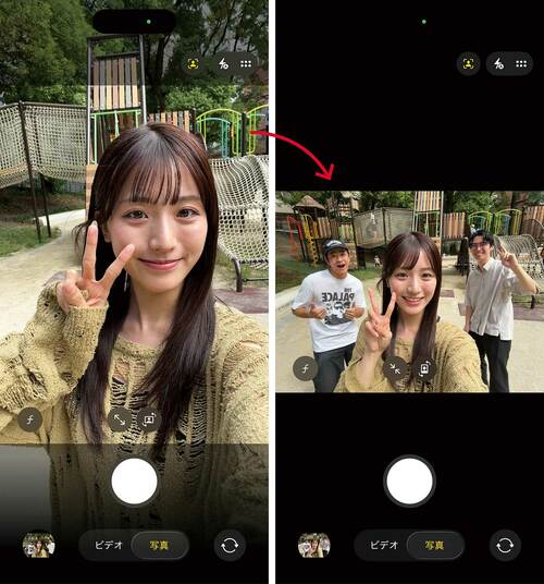 人が増えると自動で画角を調整! 家電ベストバイ オブザイヤーおすすめ イメージ
