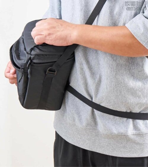 【携帯性】体に密着させられるウエストベルト カメラバッグおすすめ イメージ