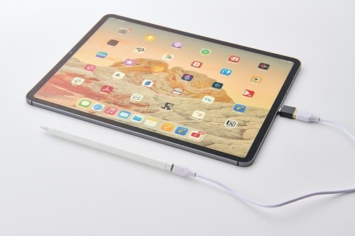 iPad本体から給電が可能