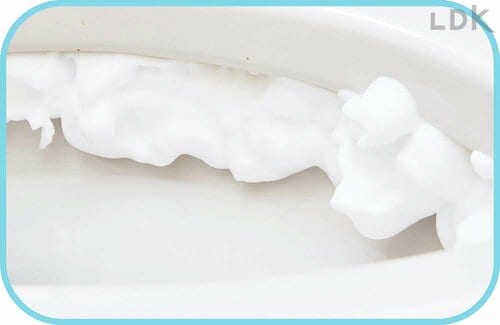 ボリュームある泡が汚れを溶かす LDKベストバイトイレ用泡洗剤おすすめ イメージ2