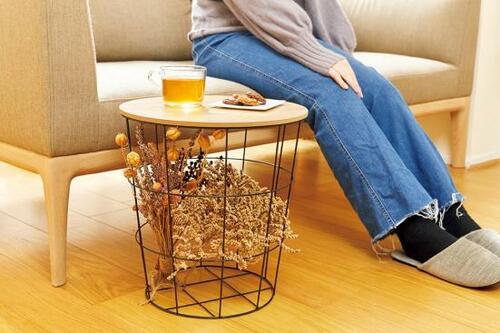 ダイソー「サイドテーブル（ラウンド）」 イメージ2