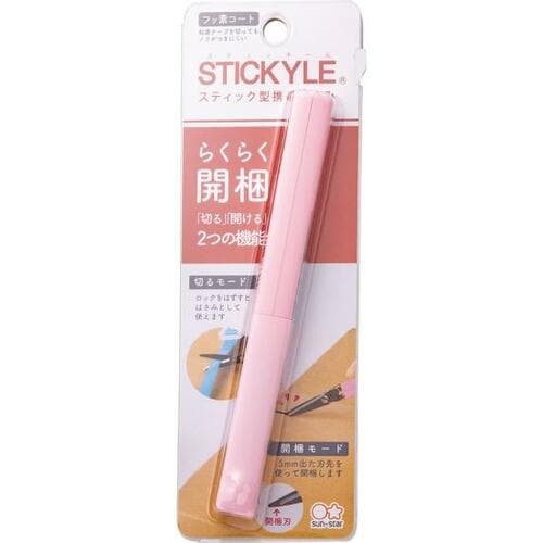 ダンボールを切れるのは便利なサンスター文具「スティッキールはさみ AKERUNO」 イメージ