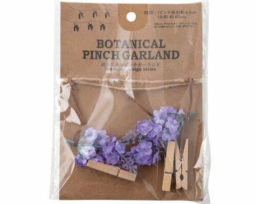 セリア:ボタニカルピンチガーランド:100均