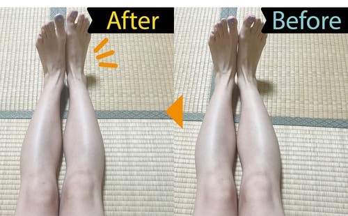 「脚長効果ストレッチ」モニターさんの結果を発表 ズボラストレッチおすすめ イメージ