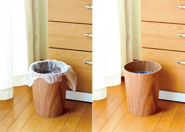 ［ニトリで実現］ゴミ箱のお悩み「目障りビニール」を解決する簡単裏ワザ