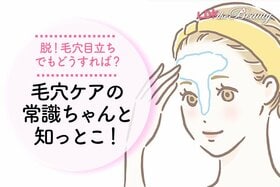 むやみな毛穴ケアはNG！ 毛穴目立ちを改善したいならケアの常識をしっかり学んで（LDK）