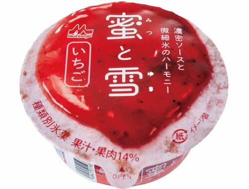 森永乳業:蜜と雪 いちご:アイス