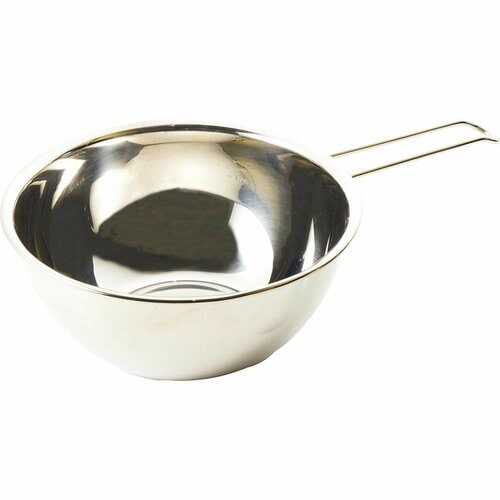 取っ手付きボウルとザルおすすめ パール金属 アットアクア ステンレス製手付ボウル 目盛付18cm イメージ1