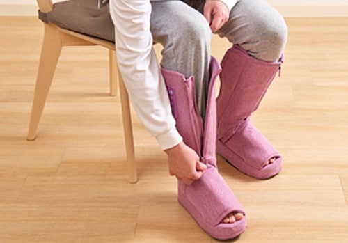 サイズ合わせも着脱も超楽チン フットマッサージャーおすすめ イメージ