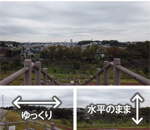 3種類のモードでジンバルの動きが変わります イメージ2