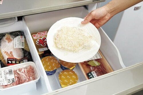 【パターン4】揚げる前に冷やす イメージ