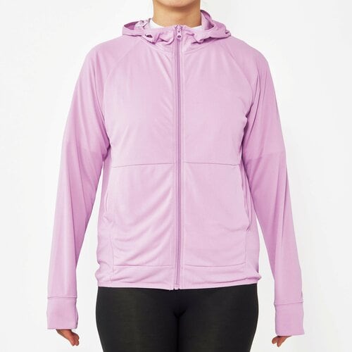 UVカットパーカーおすすめ ワークマン レディースクールUVフェイスガードパーカー イメージ2